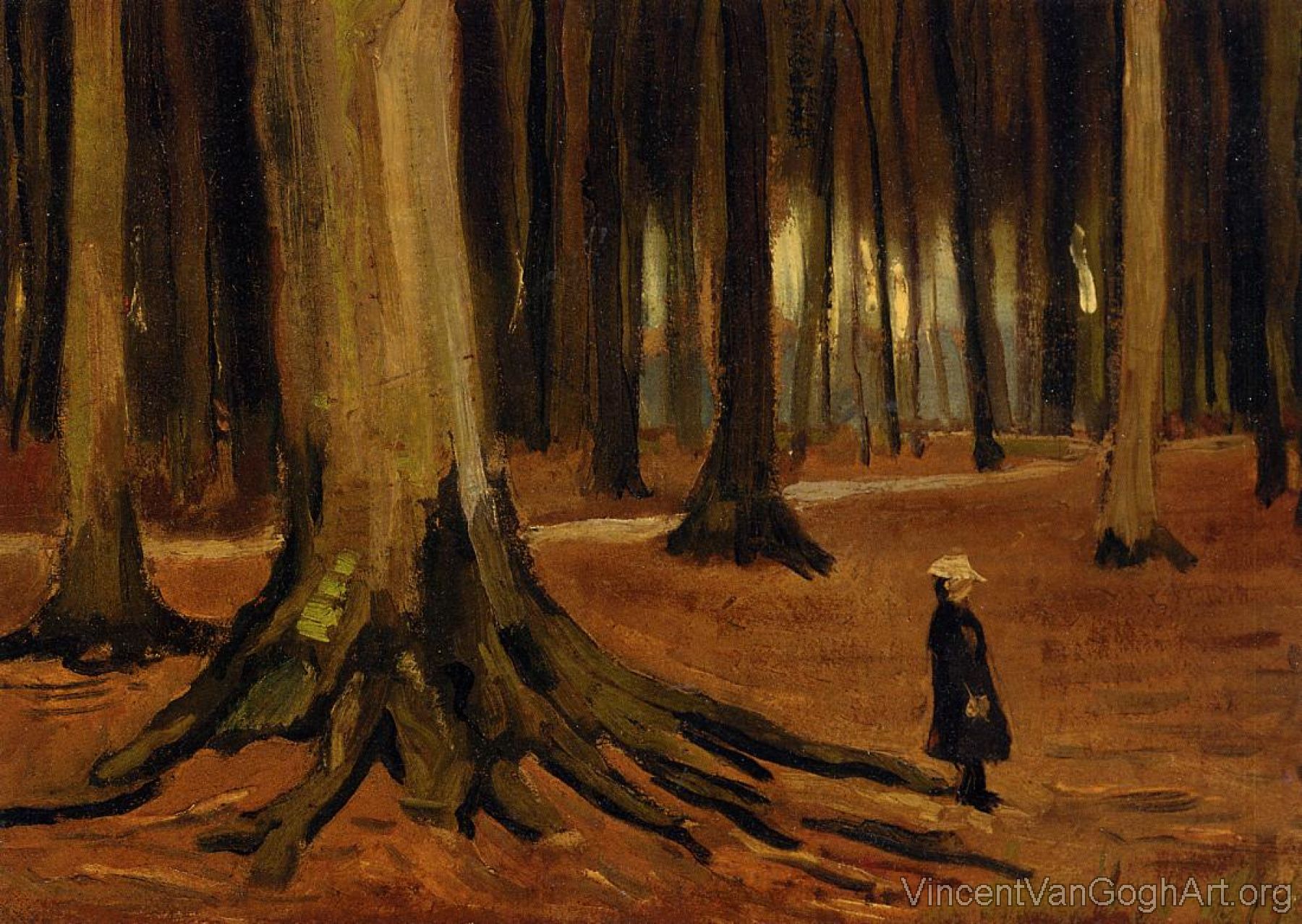 Girl in the Woods II